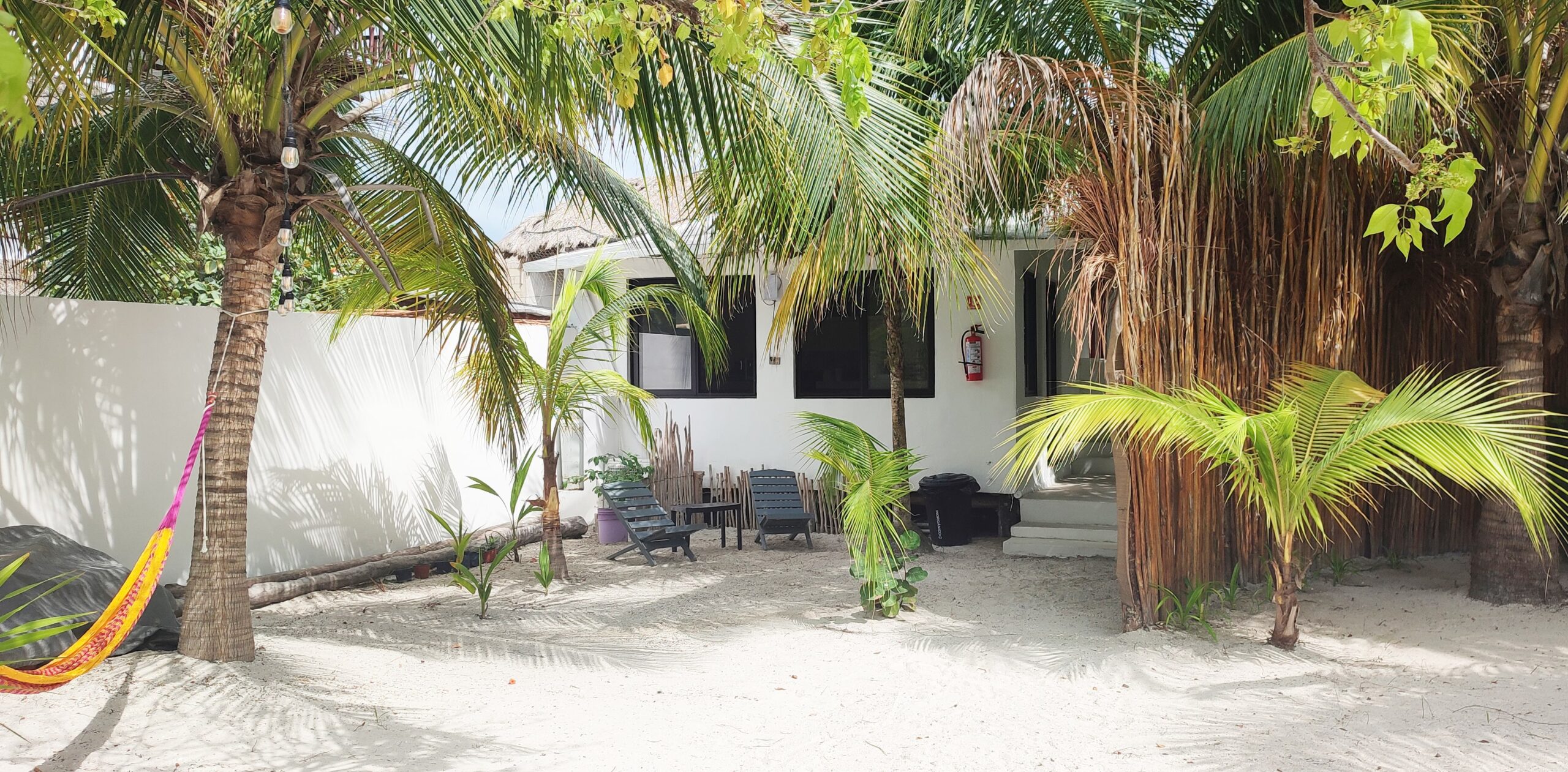 Holbox island long term rental Valentina Holbox front view