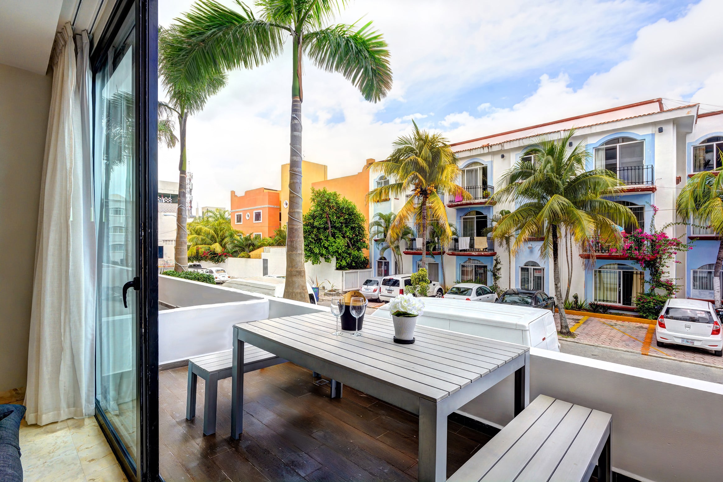 Playa del Carmen Anah Building 106n balcony